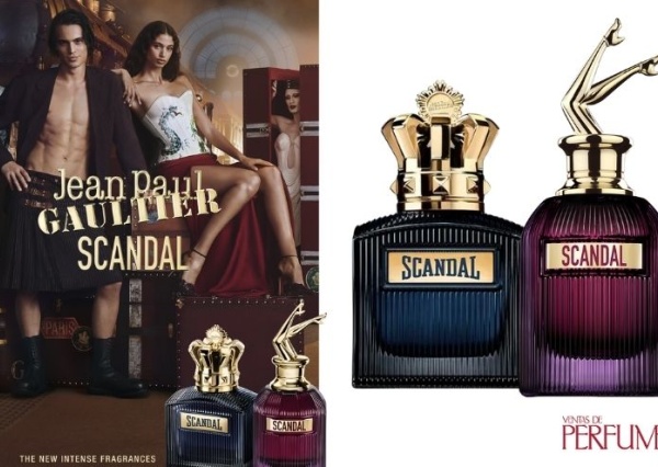 Jean Paul Gaultier presenta Scandal Intense: dos nuevas composiciones olfativas en un universo onírico y provocador