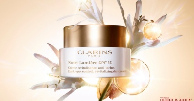 Clarins lanza Nutri-Lumière SPF 15, una nueva era de luminosidad y tratamiento anti-manchas para pieles maduras