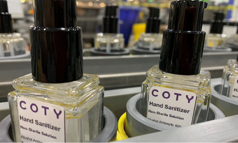 Coty comienza a producir gel hidroalcohólico desinfectante de manos para ayudar a combatir el virus COVID-19