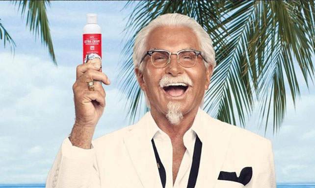 Kentucky Fried Chicken lanza una crema solar con aroma a pollo frito