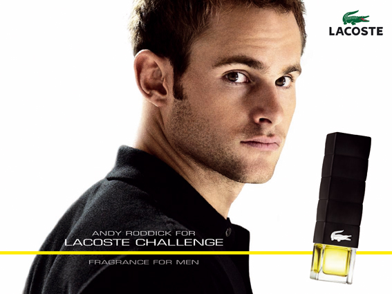 Andy Roddick, nueva imagen de Lacoste Challenge