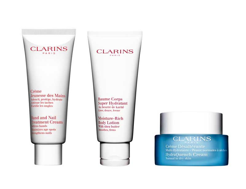 La campaña “Puedes contar con Clarins”