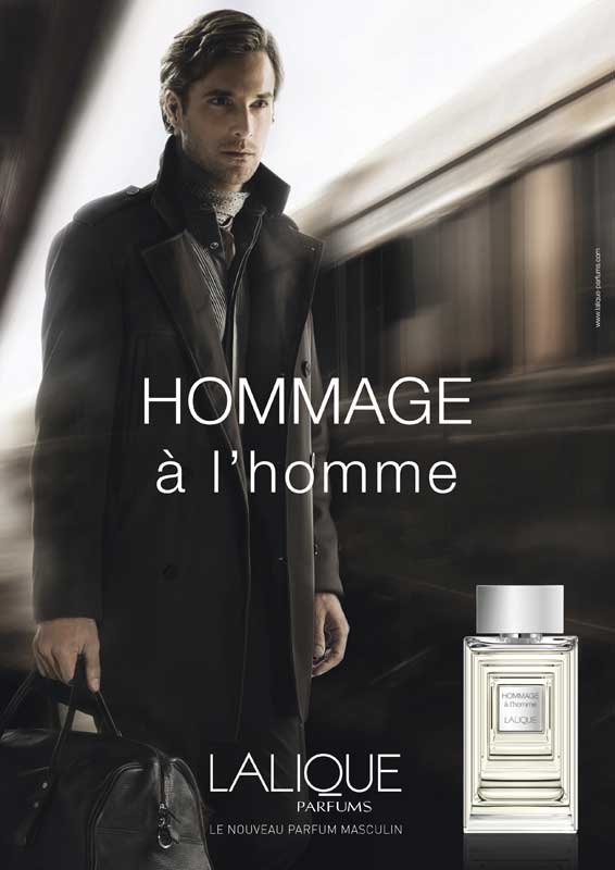 Diana de Silva presenta Hommage à l’Homme de Lalique Parfums
