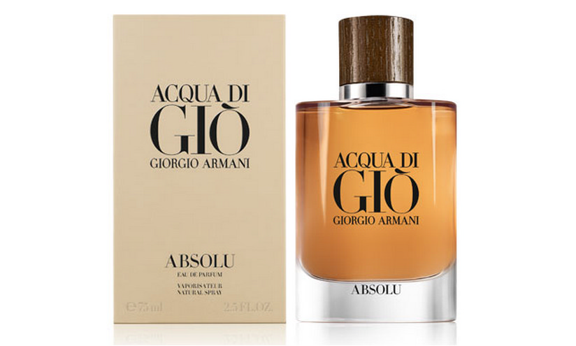 La nueva fragancia masculina de Armani: Acqua di Giò Absolu