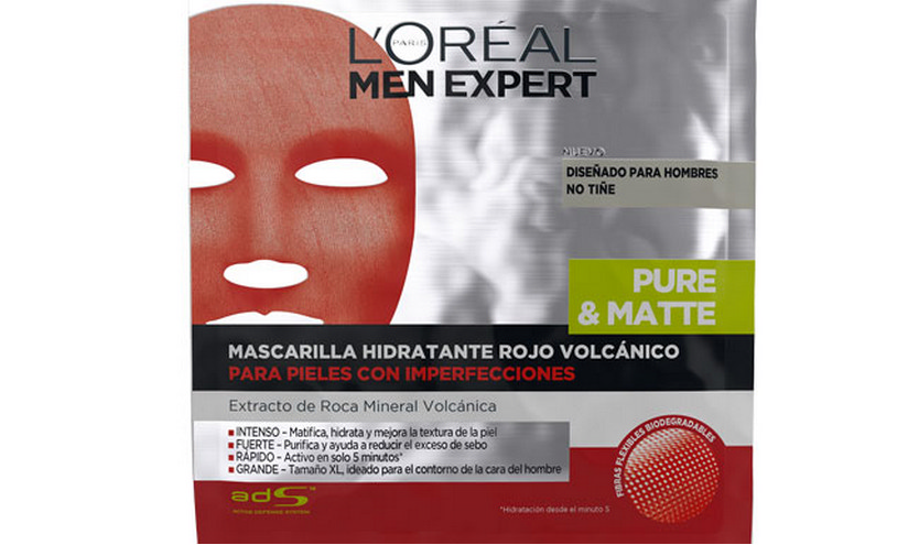 Men Expert presenta sus mascarillas faciales 100% diseñadas para hombres