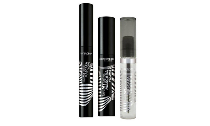 Tres máscaras de pestañas loveMYlashes de Deborah Milano