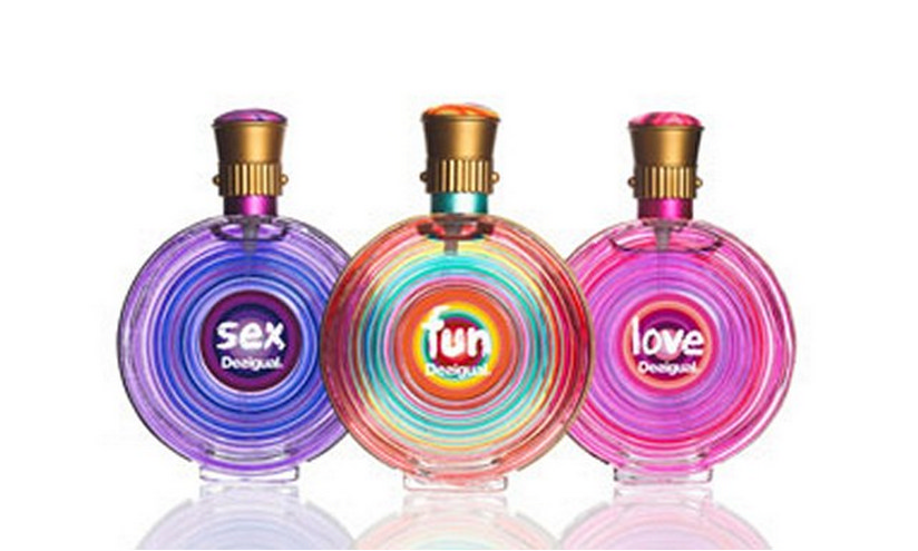 Desigual presenta su trío de fragrancias Sex, Fun & Love