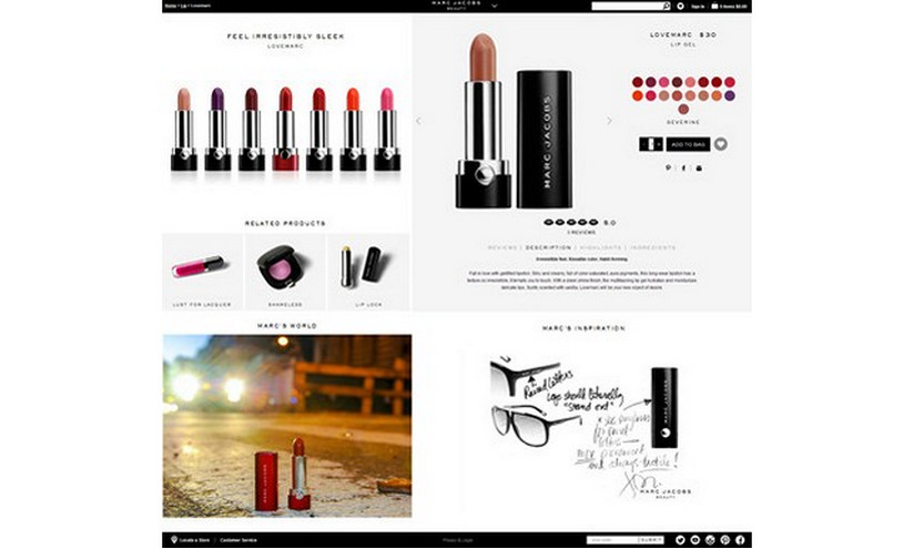 Marc Jacobs Beauty lanza su propia web de e-commerce 