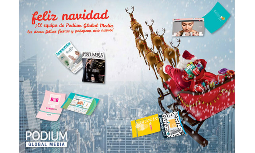 Podium Global Media les desea unas felices fiestas y un próspero 2019