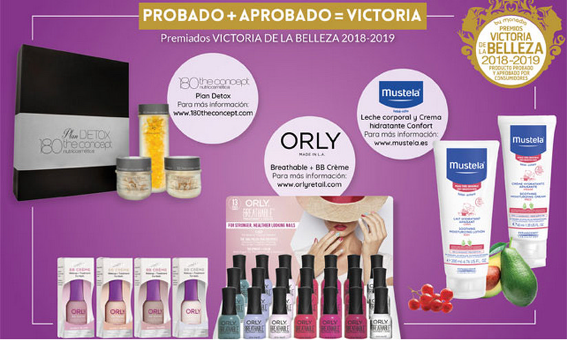 Premios Victoria de la Belleza: Mustela, Orly y 180 The Concept Nutricosmética premiados por el consumidor