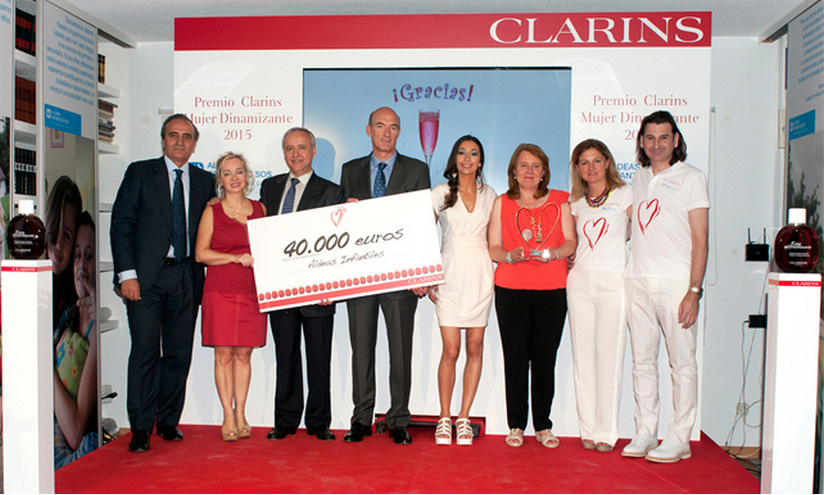 Premio Clarins a la Mujer más Dinamizante 2015