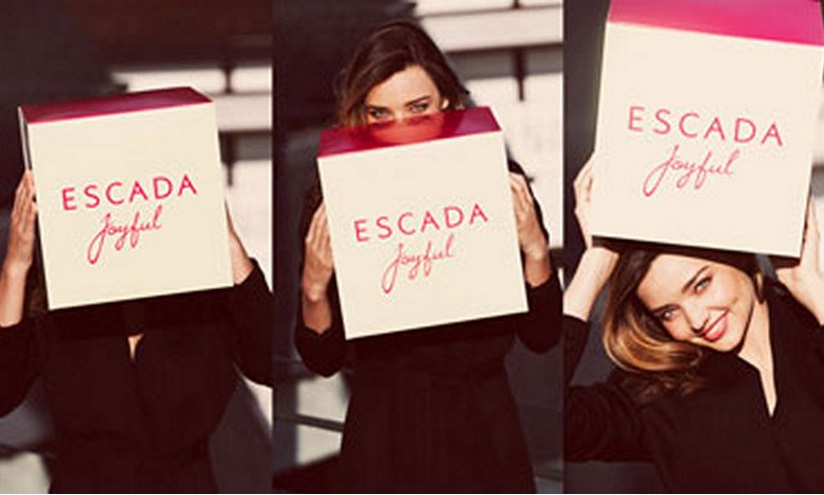 Miranda Kerr, imagen de Escada Joyful