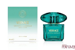 Versace lanza Crystal Emerald, su nueva fragancia floral almizclada