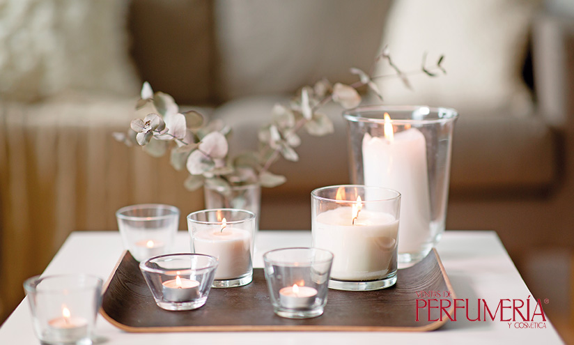 Aromas para el hogar. Velas