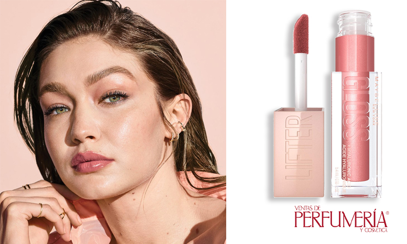 Lifter Gloss, el nuevo brillo de labios efecto plump de Maybelline New York  - Revista Ventas de Perfumería y Cosmética