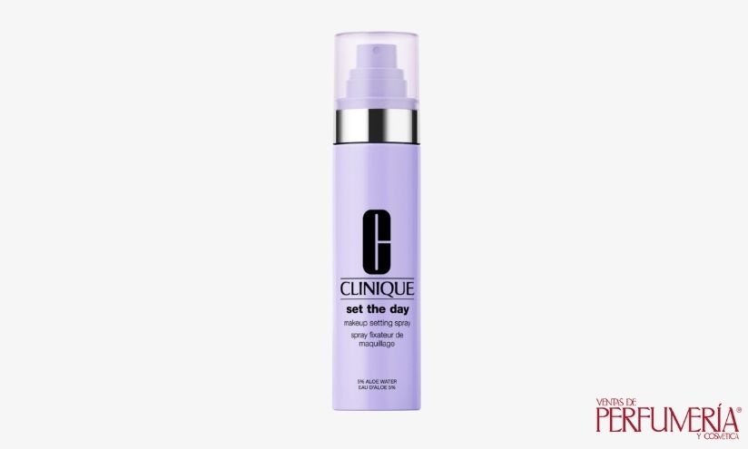 Clinique presenta Set The Day™, un nuevo spray fijador de maquillaje apto para pieles sensibles
